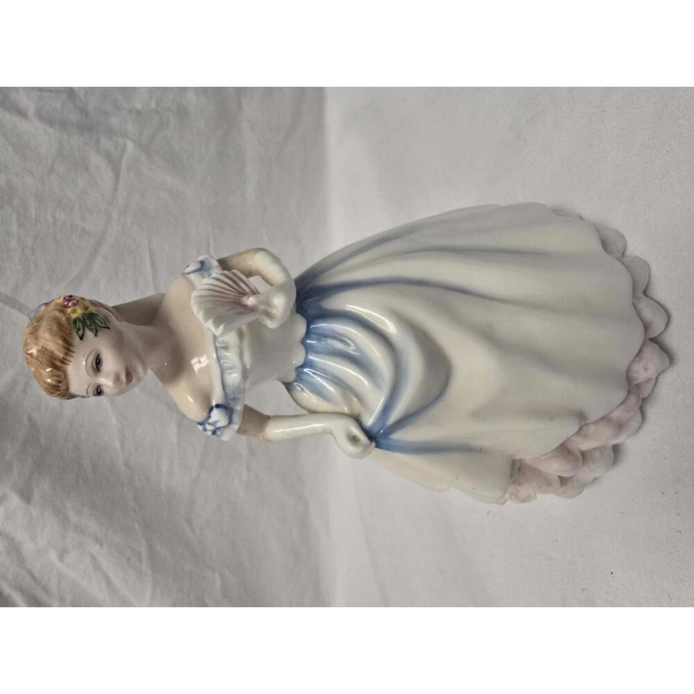 Royal Doulton Bone China Figurine - Lady in White Dress "Claire; HN3646; 1994"